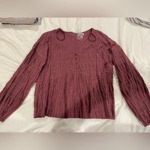Mauve Blouse